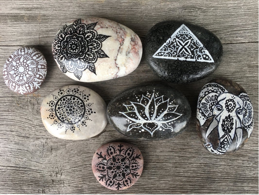 Stenmaling - en aktiv meditation!