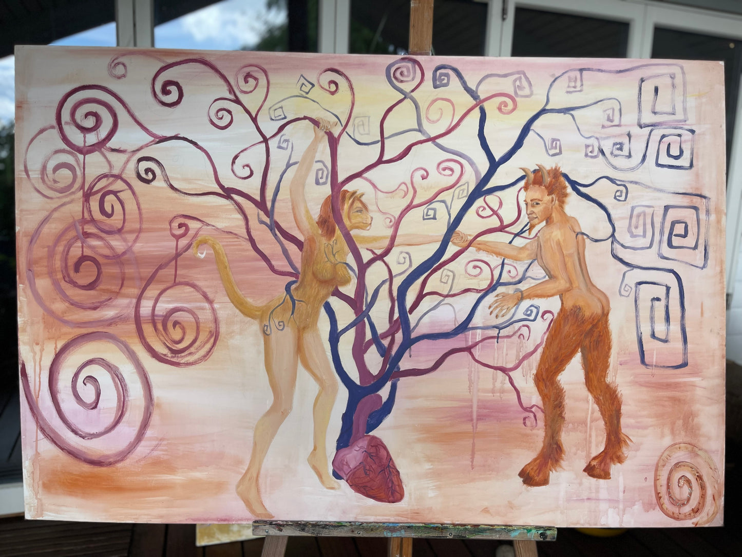 Love infusion - 150×100 cm