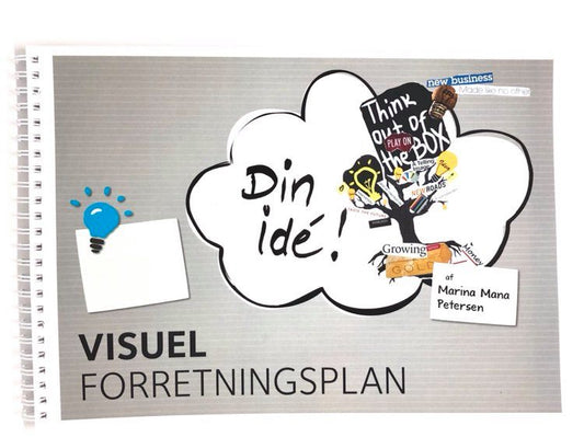 Visuel Forretningsplan - step by step arbejdsbog