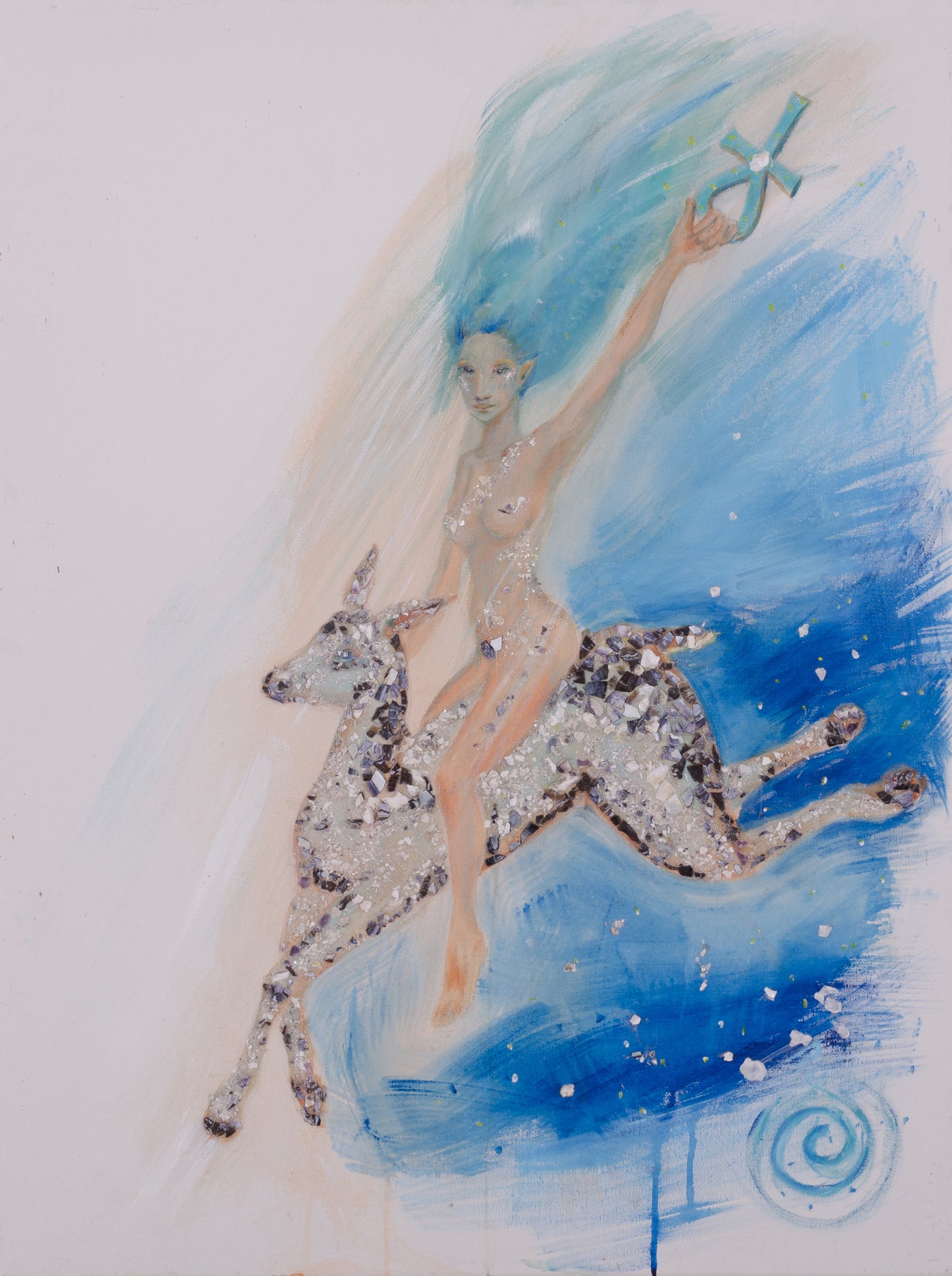 Quantum leap - 60x90 cm