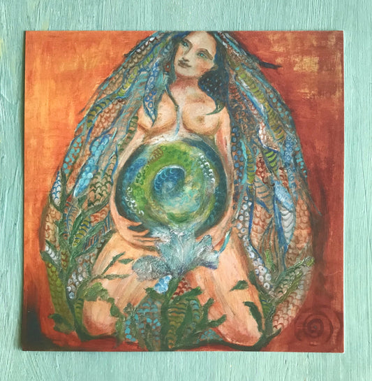 Gaia - Mother Earth -art print