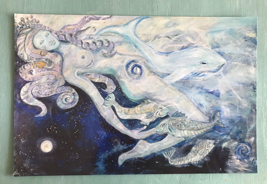 Surrender to the Universe -poster A3