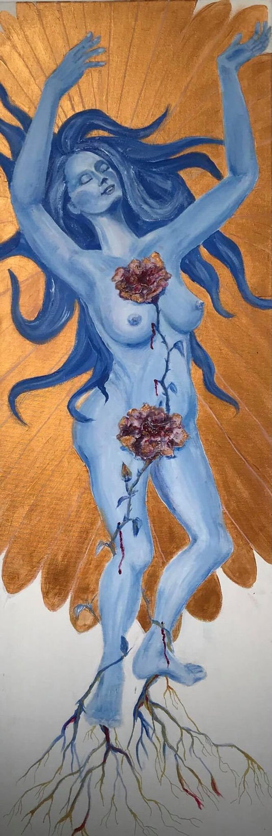 Blooming soul 40X120 cm