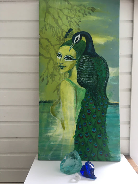 THE PEACOCK SHAMANESS