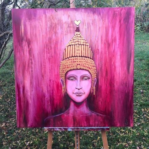Buddhina of Love - personligt maleri
